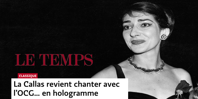 Maria Callas au Rosey Concert Hall